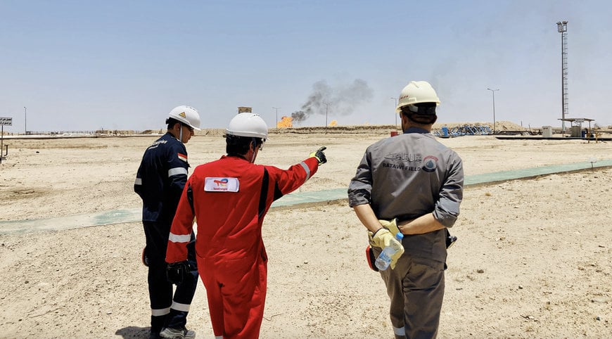 TotalEnergies launches construction of an early gas treatment unit in Iraq
